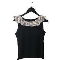 Burberry frill collar tops