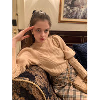 arm volume  knit beige