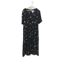 flower dot design one-piece