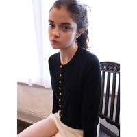 é button spring cardigan black
