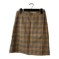Burberry check design wrap skirt(No.3868
