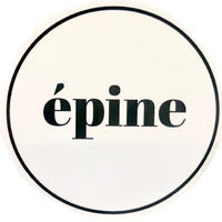 épine round sticker