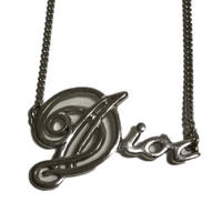 Dior logo necklace