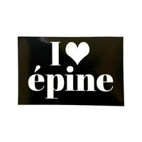 I❤︎épine sticker black