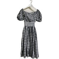 gingham check onepiece