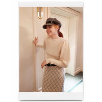 arm volume knit ivory