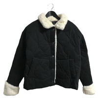【スペシャルプライス】fur down coat black