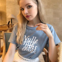 Nulle rose sans épine tee ice blue