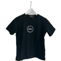 FENDI metallic logo tee