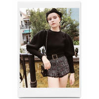 arm volume knit black
