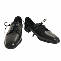 side cut design laceup shoes