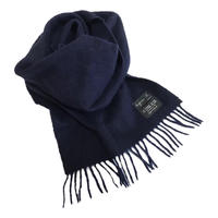 agnes.b  cashmere muffler dark navy