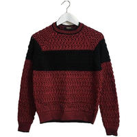 original design knit red