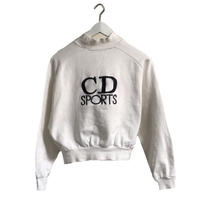 Dior logo sweat white