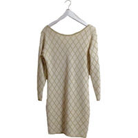 quilting design knit one-piece