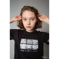 ＜Mickey & Minnie＞ Film TEE (BLACK)