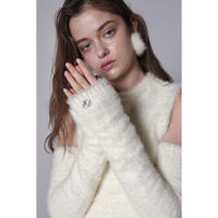 Eé arm warmer mohair onepiece ivory
