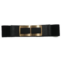 gold square design gom belt