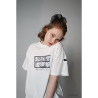 ＜Mickey & Minnie＞ Film TEE  (WHITE)