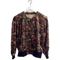 【スペシャルプライス】velour flower cardigan moss green