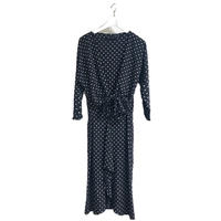 dot design silhouette one-piece