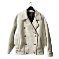 【スペシャルプライス】Dior wool design coat off-white