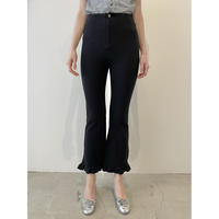 Eé frill pants black