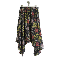 design flower skirt black