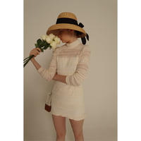 high neck lace onepiece
