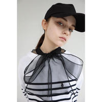 é ribbon organdy black