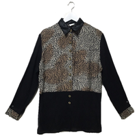 black leopard shirt