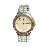 Yves Saint Laurent logo watch