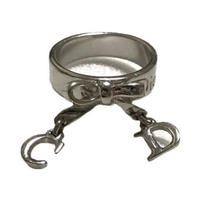 Dior ribbon design ring