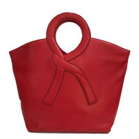 ROBERTA logo bag red