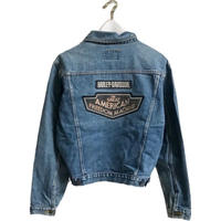 HARLEY DAVIDSON logo denim jacket