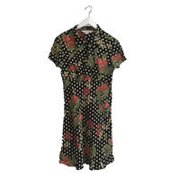 dot flower design onepiece