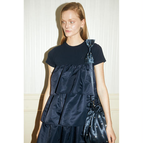 é tee frill onepiece navy