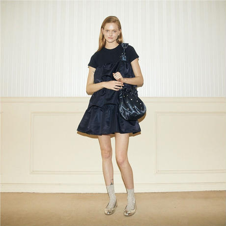 é tee frill onepiece navy