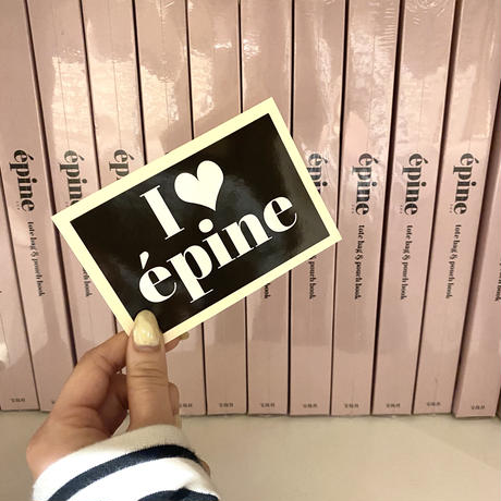 I❤︎épine sticker black