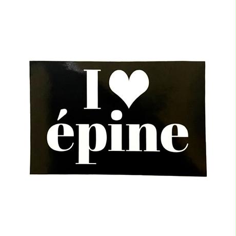 I❤︎épine sticker black