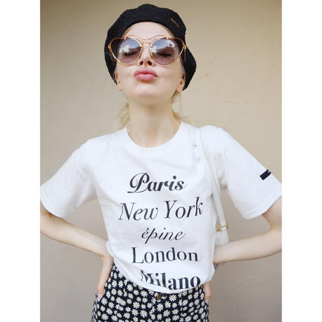 épine city tee black logo