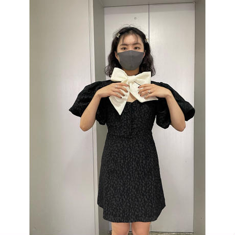 《sister jane》Fauna Jacquard  mini one piece(03)