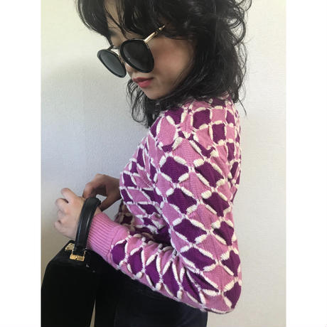 Dior design pink knit