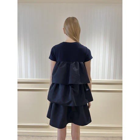 é tee frill onepiece navy