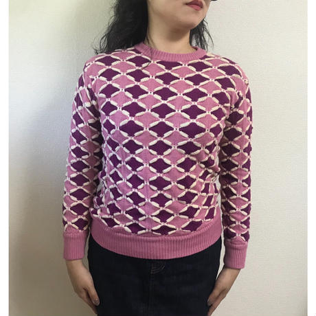 Dior design pink knit