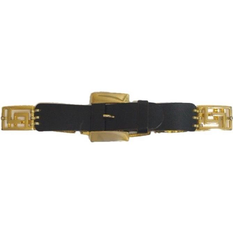 gold design chain belt