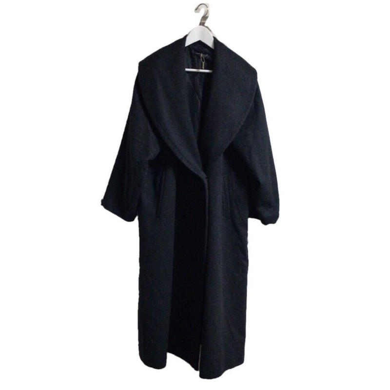 cashmere design coat gray